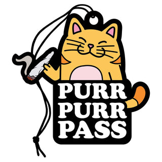 Wood Rocket Purr Purr Pass Air Freshener