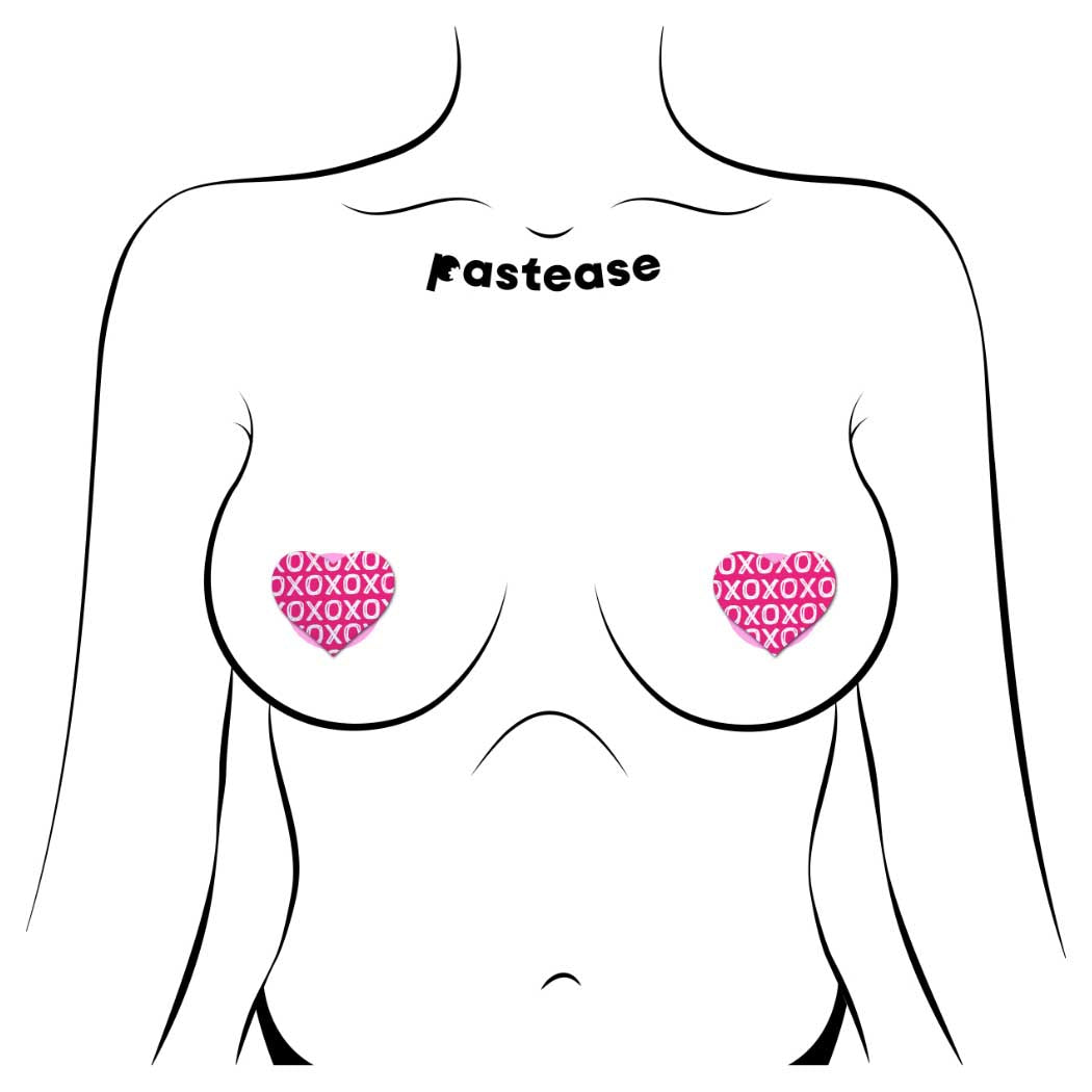 Pastease Petites Xo Hearts Nipple Pasties