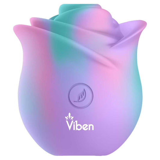 Viben Zen Rose Handheld Rose Clitoral and Nipple Stimulator
