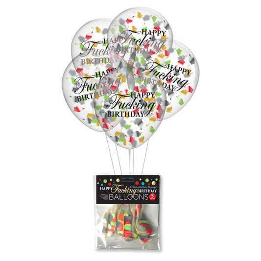 Candyprints Happy Fucking Birthday Confetti Balloons