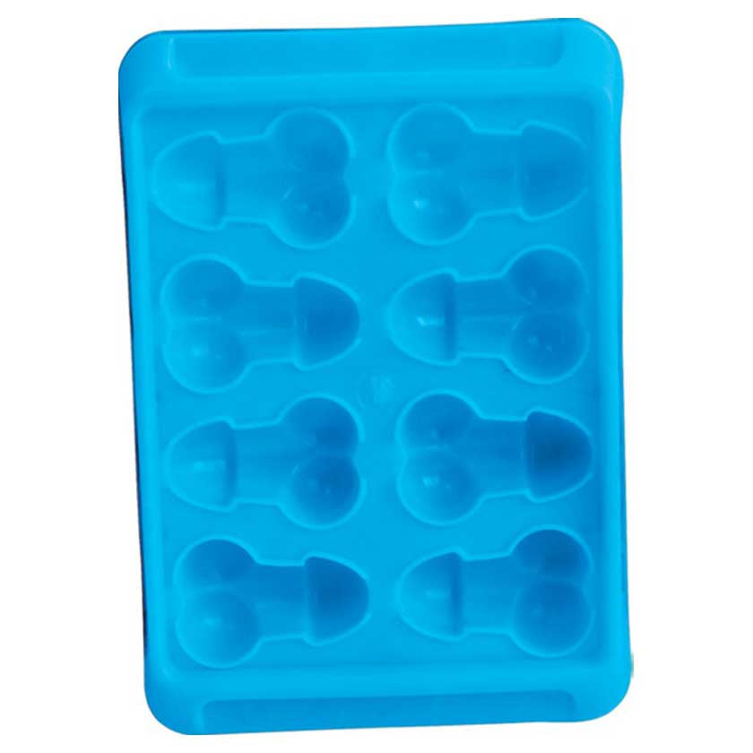 Blue Balls Penis And Balls Shaped Ice Cube Tray