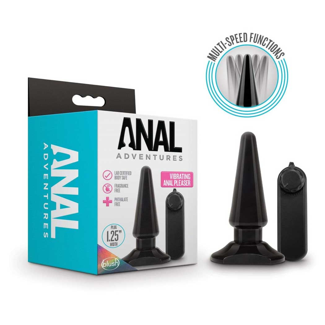 Anal Adventures Basic Vibrating Anal Pleaser