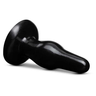 Anal Adventures Pleasure Black 4.25 Anal Plug