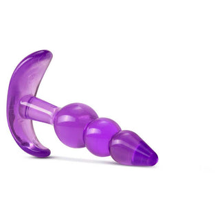 B Yours 3.75 Triple Anal Beads Purple