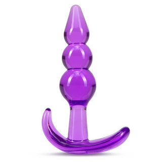 B Yours 3.75 Triple Anal Beads Purple