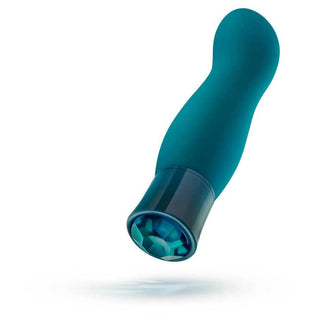 Blush Oh My Gem 5 Warming Gspot Vibrator Fierce Blue Topaz