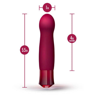Blush Oh My Gem 5 Warming Gspot Vibrator Classy Garnet