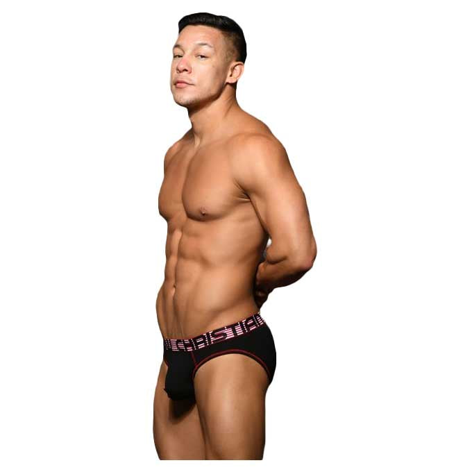 Andrew Christian Almost Naked Cotton Brief Black Small