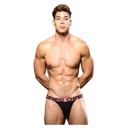 Andrew Christian Almost Naked Cotton Jock Black Small