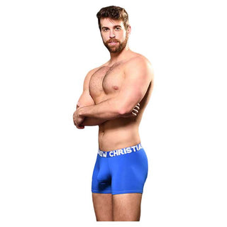 Andrew Christian Almost Naked Bamboo Boxer Royal Blue Small