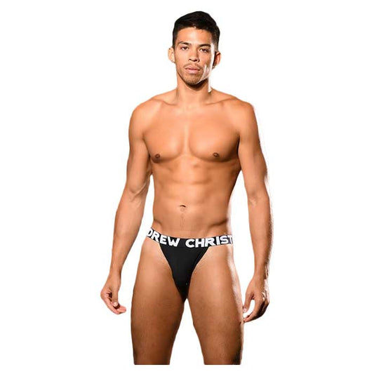 Andrew Christian Almost Naked Bamboo Jock Black Small