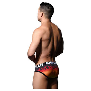 Andrew Christian Flames Mesh Brief With Almost Naked Small