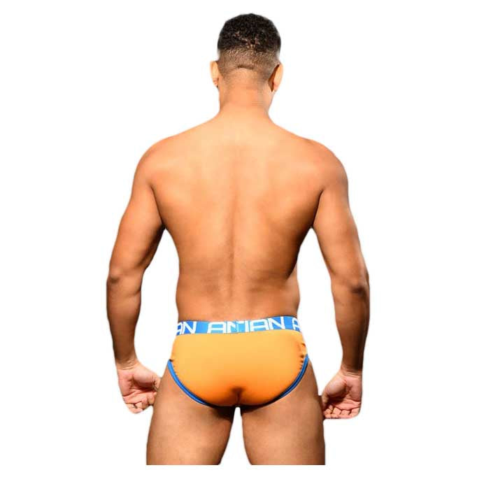 Andrew Christian Coolflex Modal Brief With Show It Orange Small