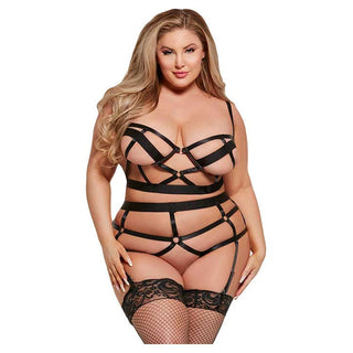 House of Desire Gisele Two Piece Longline Bra & Panty Set