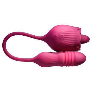 Evolved Novelties Wild Rose Thrusting and Flicking Vibrator