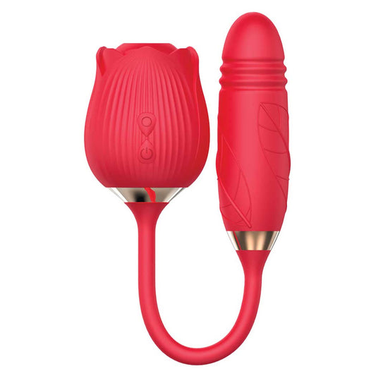 Icon Wild Rose Suction and Thruster Vibrator