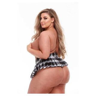 Tp Schoolgirl Skirt Grey O