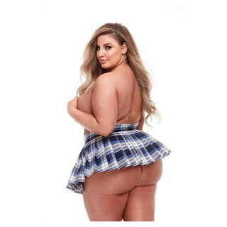 Tp Schoolgirl Skirt Blue Q