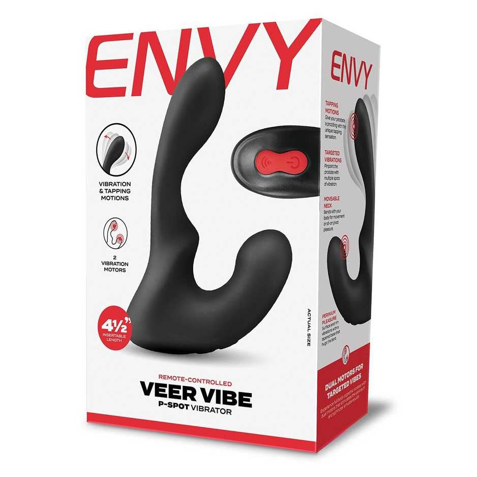 Envy Veer Vibe Remote Controlled P Spot Vibrator