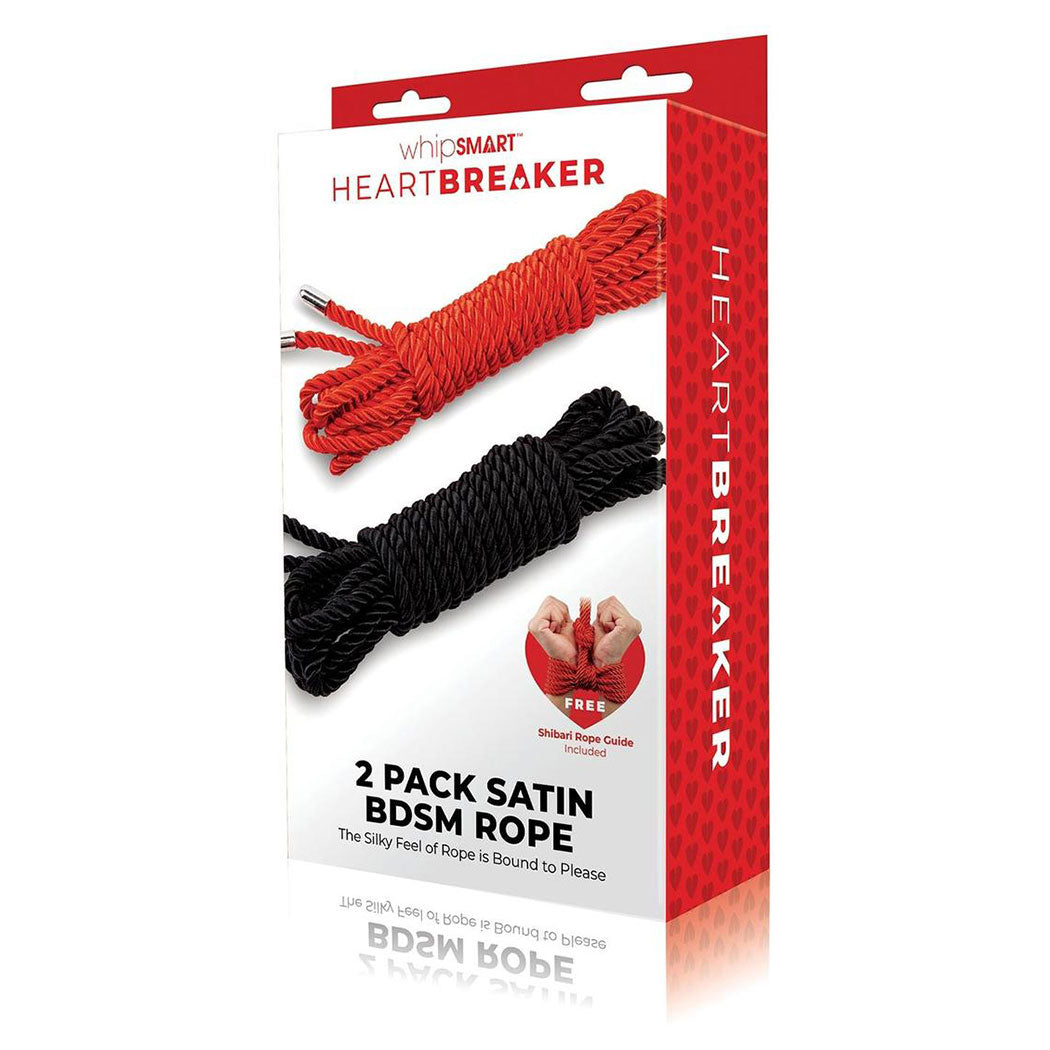 Whipsmart Heartbreaker Silky Bondage Rope 2 Pack