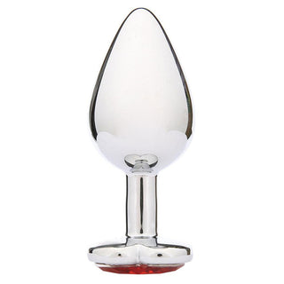 Whipsmart Heartbreaker Heart Crystal Metal Butt Plug