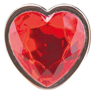 Whipsmart Heartbreaker Heart Crystal Metal Butt Plug