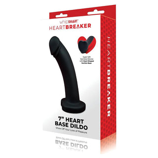 Whipsmart Heartbreaker 7" Silicone Heart Base Dildo