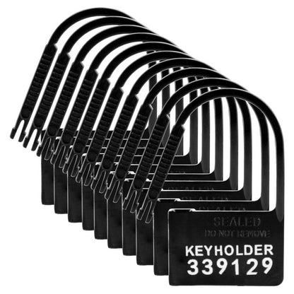 Master Series Keyholder 10 Pack Numbered Plastic Chastity Locks