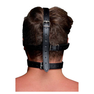 Strict Blindfold Harness And Ball Gag