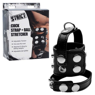 Strict Cock Strap And Ball Stretcher
