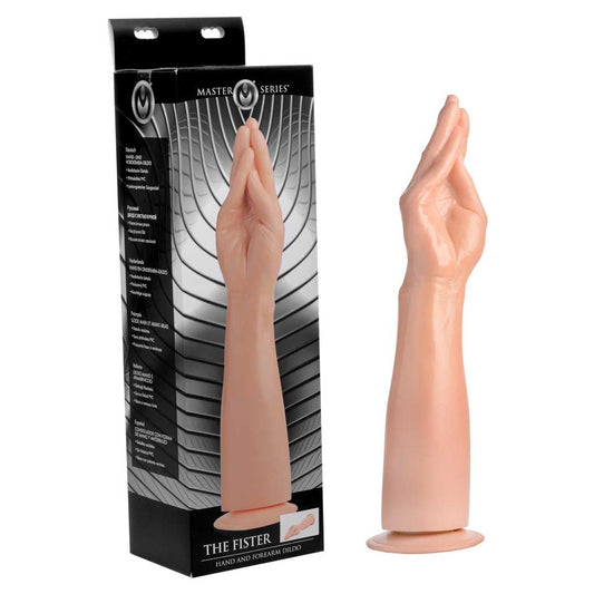 Master Series The Fister Hand And Forearm Dildo Light