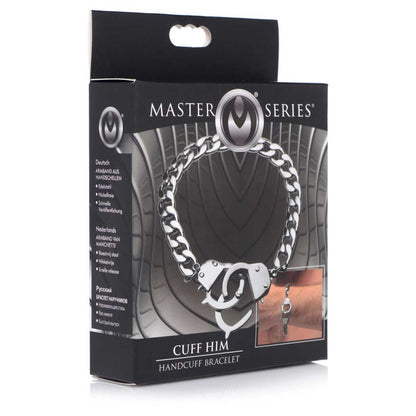 Master Series Cuff Him Handcuff Bracelet