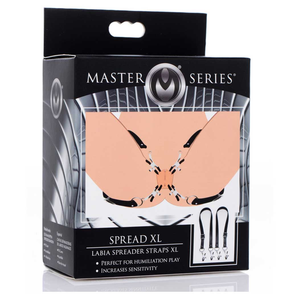 Master Series Spread Xl Labia Spreader Straps