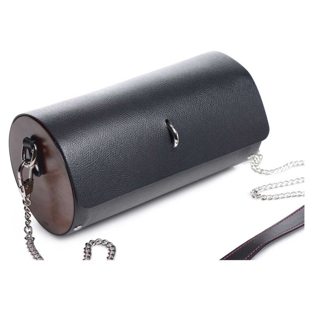 Master Series Kinky Clutch Black Bondage Set With Carrying Case