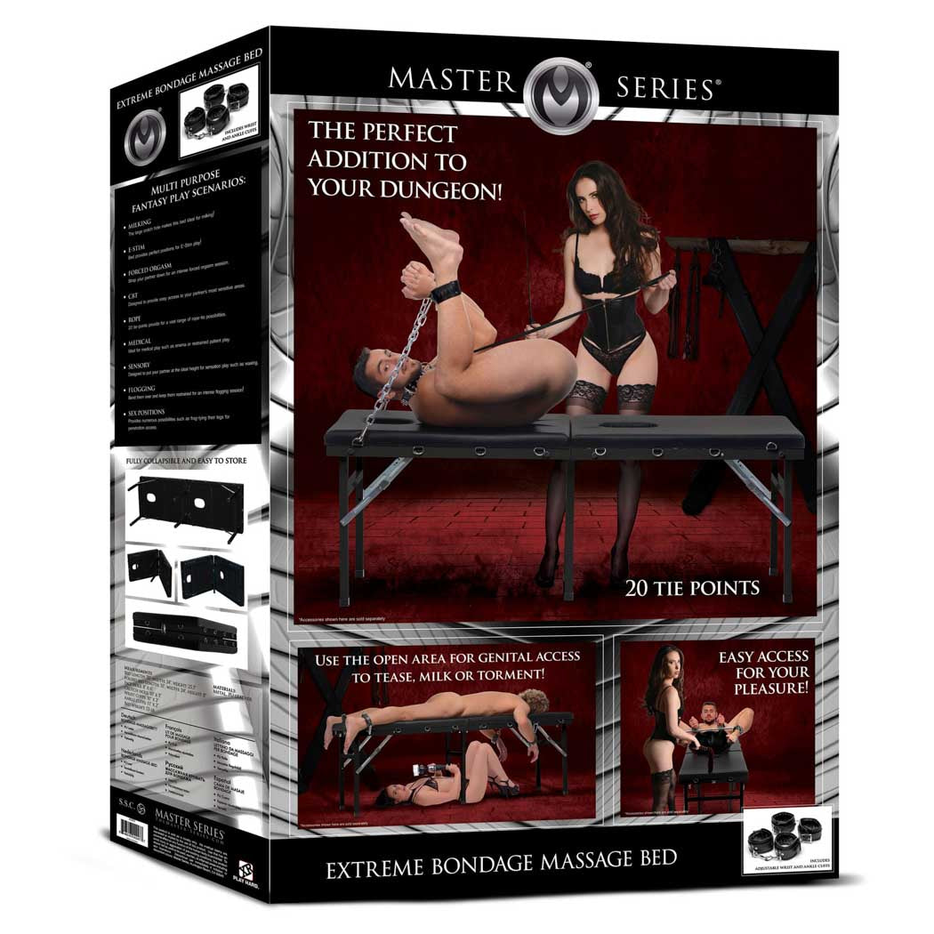 Master Series Extreme Bondage Table