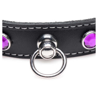 Master Series Vixen Choker Royal Purple