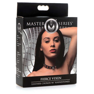 Master Series Vixen Choker Fierce Red