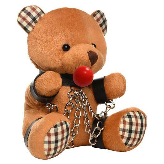 Master Series Gagged Teddy Bear Plush