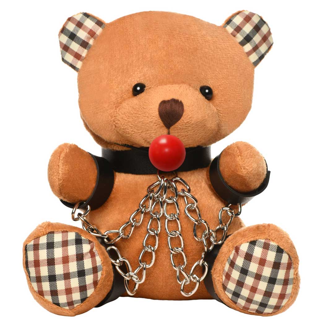 Master Series Gagged Teddy Bear Plush