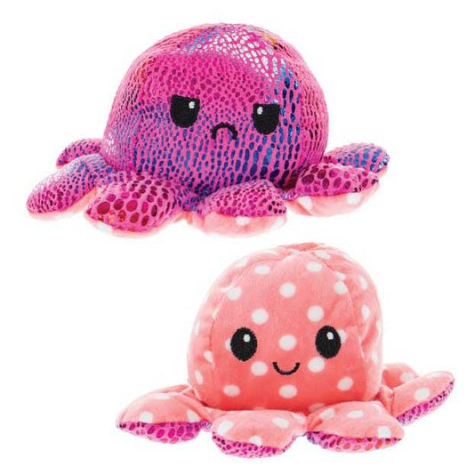 Reversible Assorted Tie Dye Plush Mood Octopus