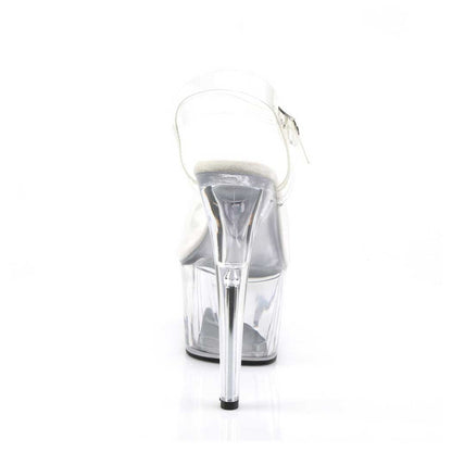 Pleaser Shoes Adore708 Clearclear