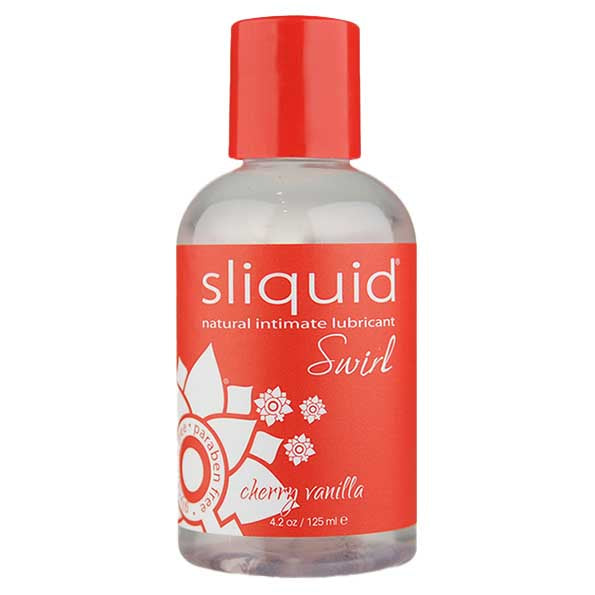 Sliquid Swirl Water Based Lubricant Cherry Vanilla 4.2 Oz