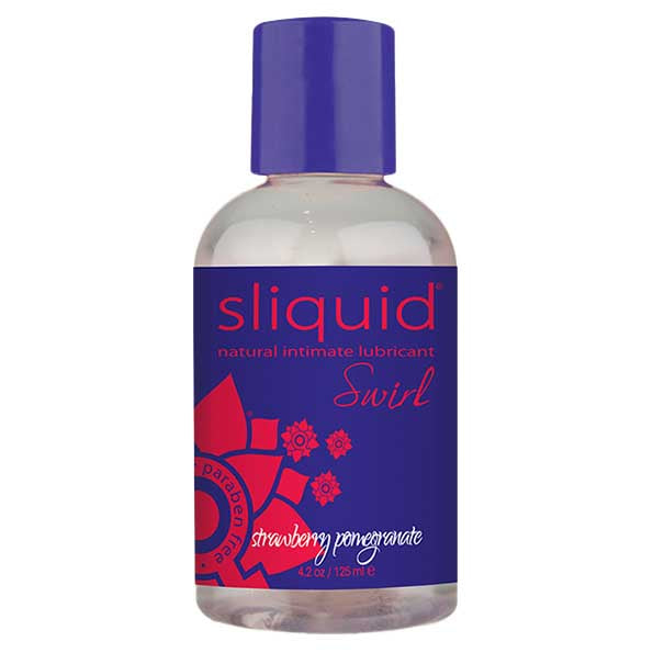 Sliquid Swirl Water Based Lubricant Strawberry Pomegranate 4.2 Oz