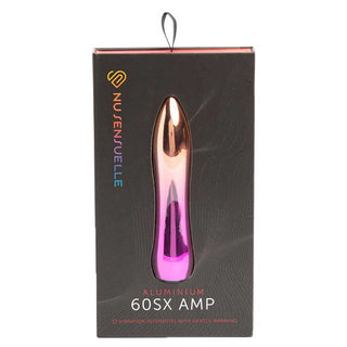 Nu Sensuelle Aluminum 60SX AMP Warming Bullet