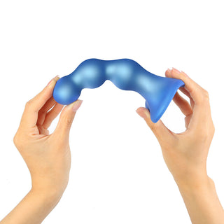 Strap-On-Me Balls Plug Dil Blue - Medium