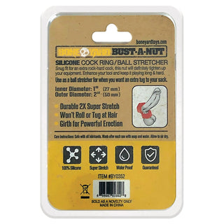 Boneyard Bust a Nut Cock Ring and Ball Stretcher