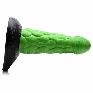 Creature Cocks Radioactive Reptile Thick Scaly Silicone Dildo