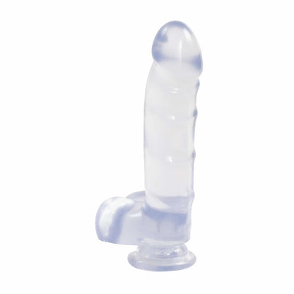 Doc Johnson Jelly Jewels - Cock And Balls With Suction Cup