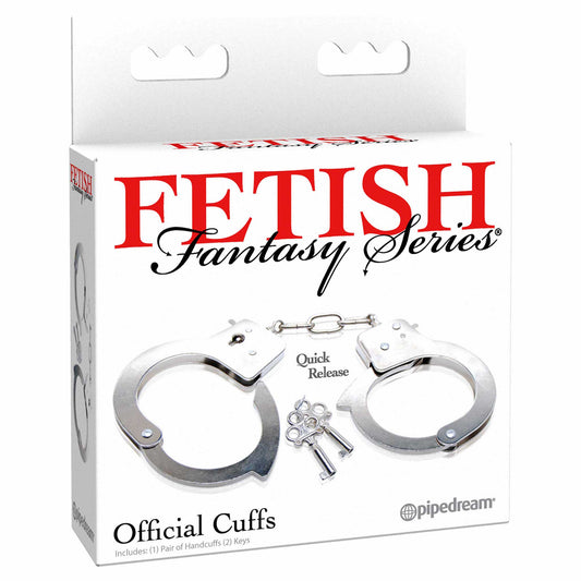 Fetish Fantasy Series Official Metal Handcuffs