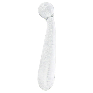 Firefly G-Spot Glass Wand Glow In The Dark - Clear